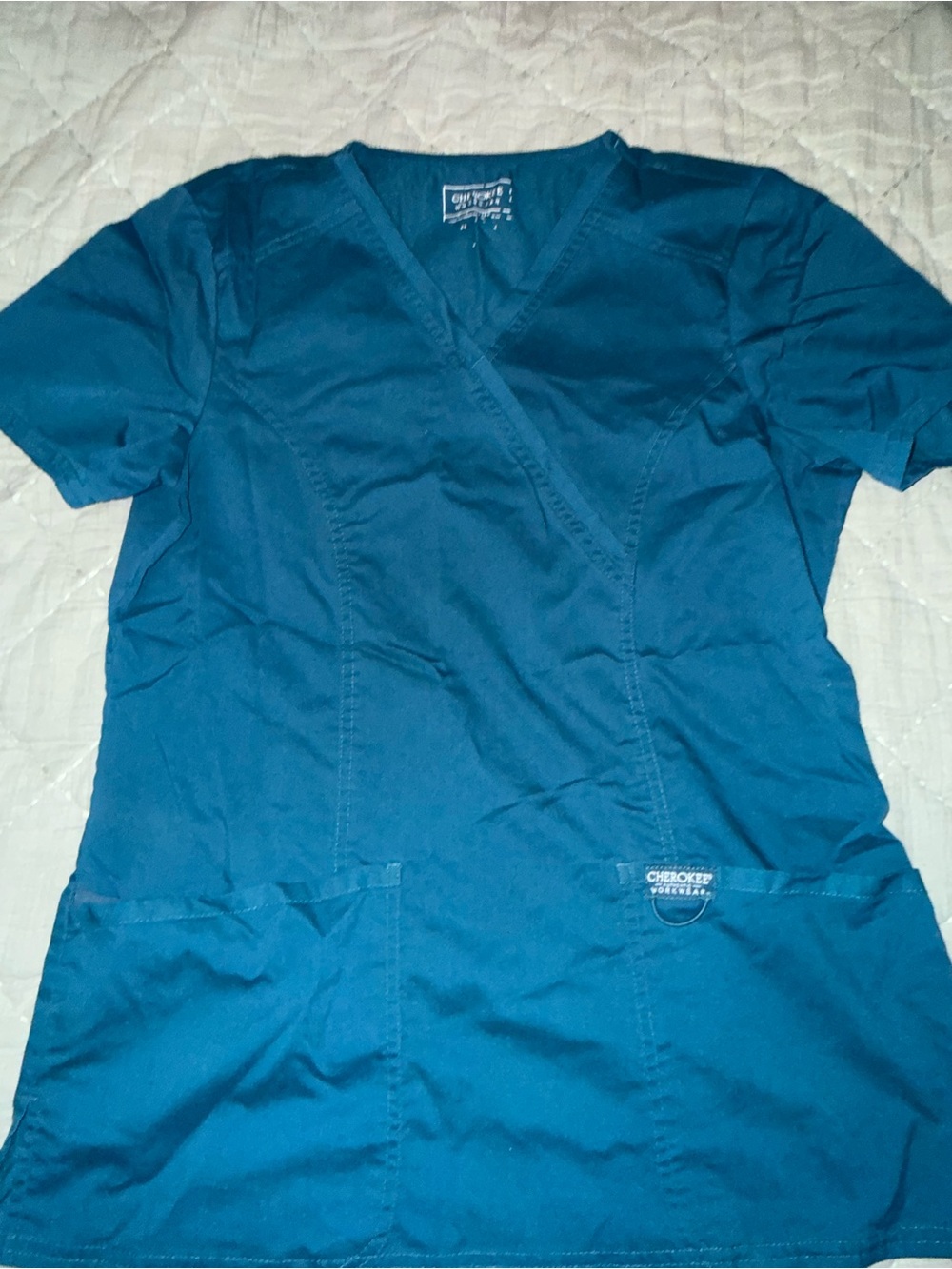 Cherokee Teal Scrub Set